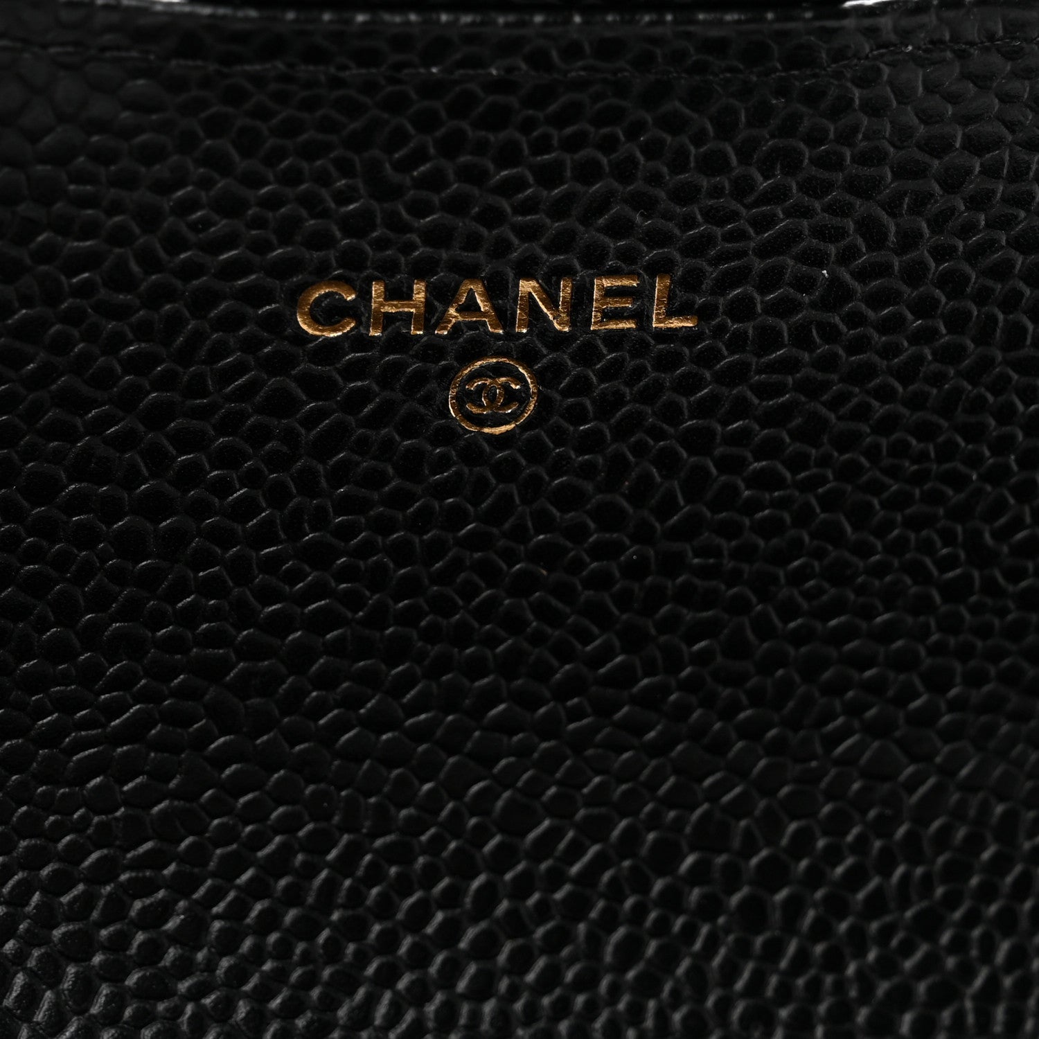 Chanel Caviar Quilted Large Gusset Flap Wallet Black 6 of 8