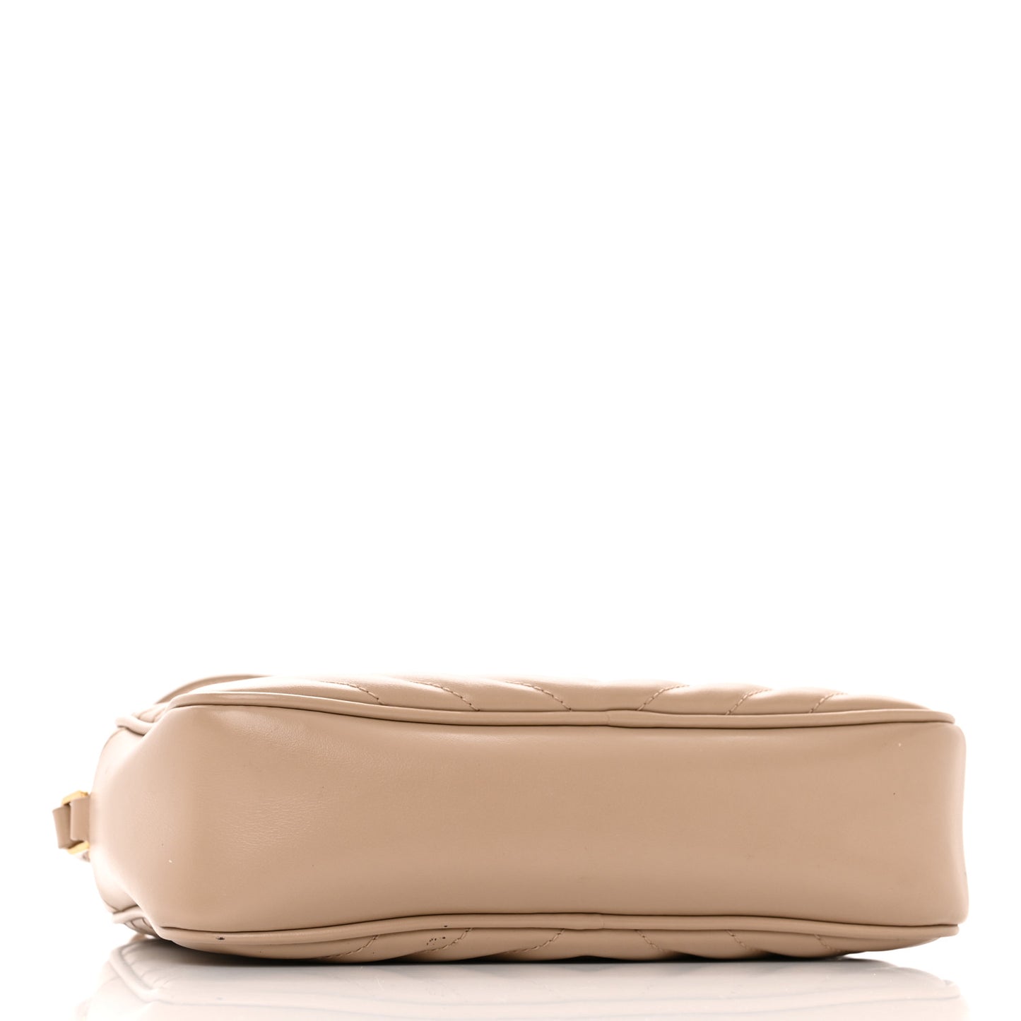 Calfskin Matelasse Monogram Lou Camera Bag Dark Beige