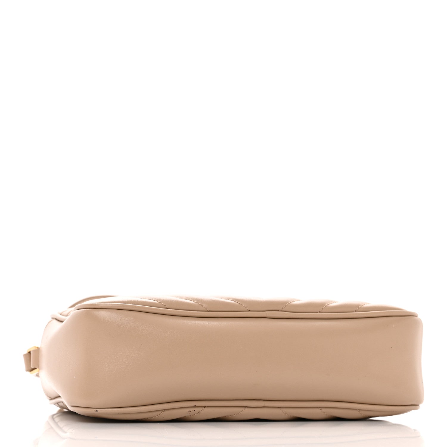 Saint Laurent Calfskin Matelasse Monogram Lou Camera Bag Dark Beige 4 of 16