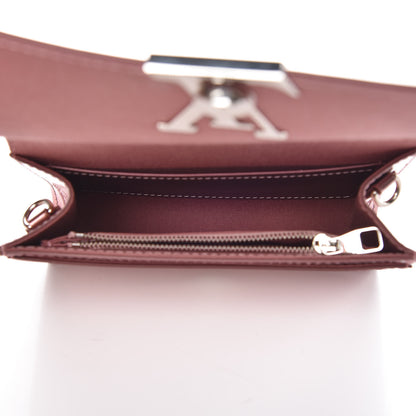 Louis Vuitton Patent Louise PM Chain Clutch Rose Cuivre 5 of 8