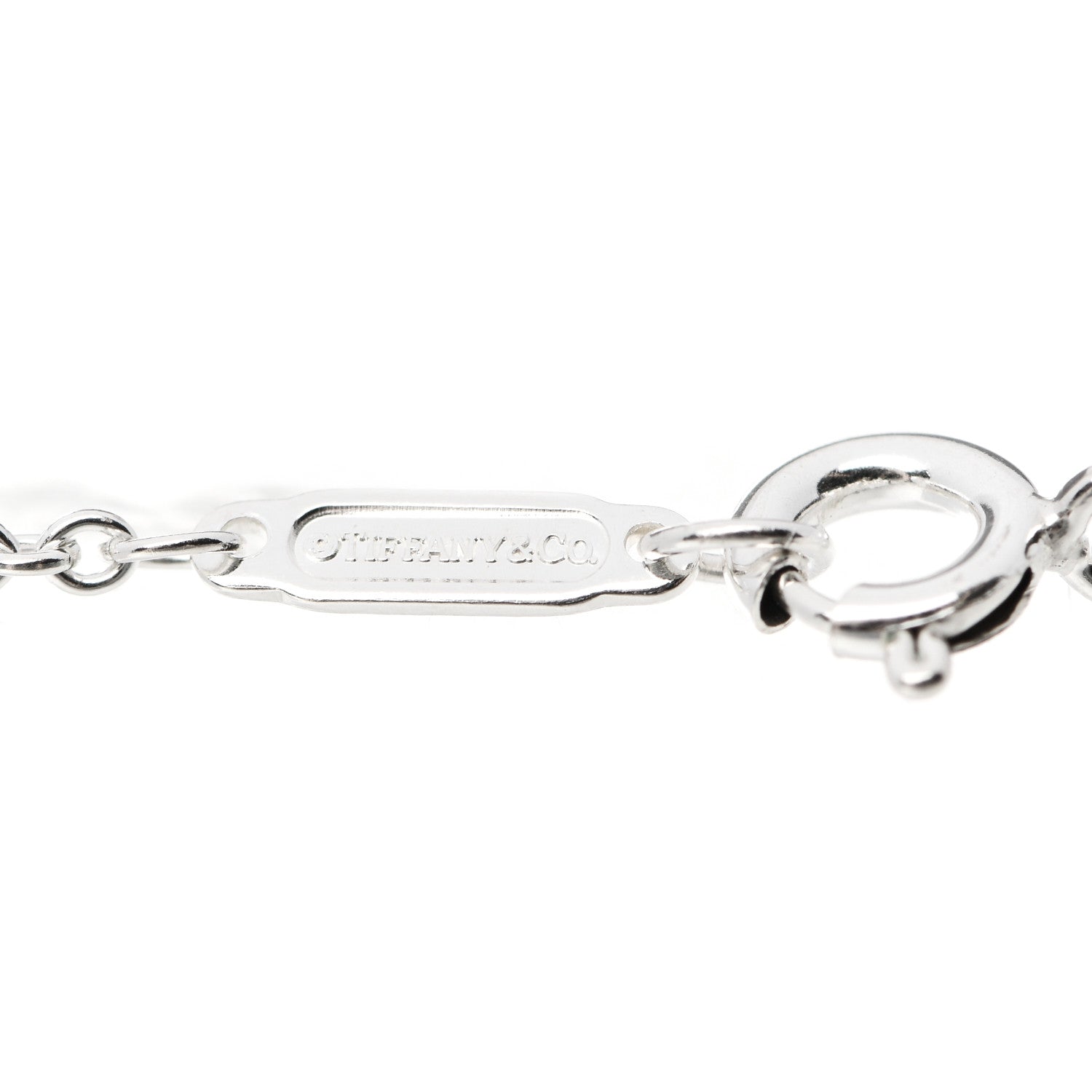 Tiffany Sterling Silver ID Tag Chain Bracelet 3 of 5