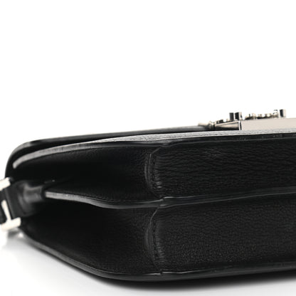 MCM Grained Calfskin Patricia Park Avenue Crossbody Bag Black 9 of 10