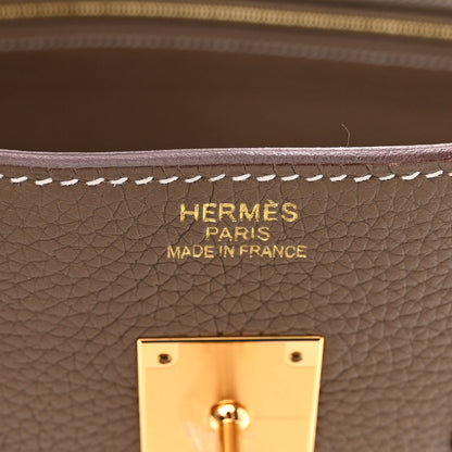 Hermes Togo Birkin 35 Etoupe 6 of 12