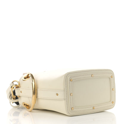 Chloe Smooth Calfskin Mini Roy Bucket Bag Natural White 4 of 15