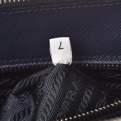 Prada Saffiano Medium Galleria Double Zip Tote Baltico 8 of 12
