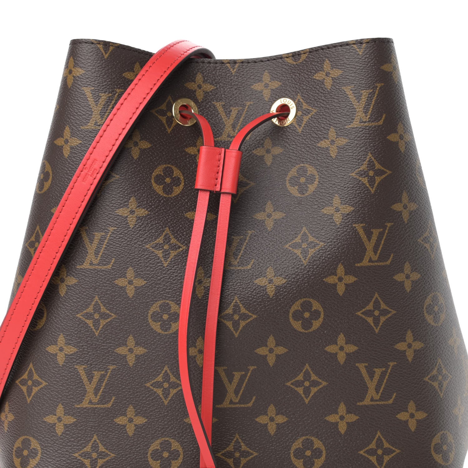 Louis Vuitton Monogram Neonoe MM Coquelicot 7 of 10