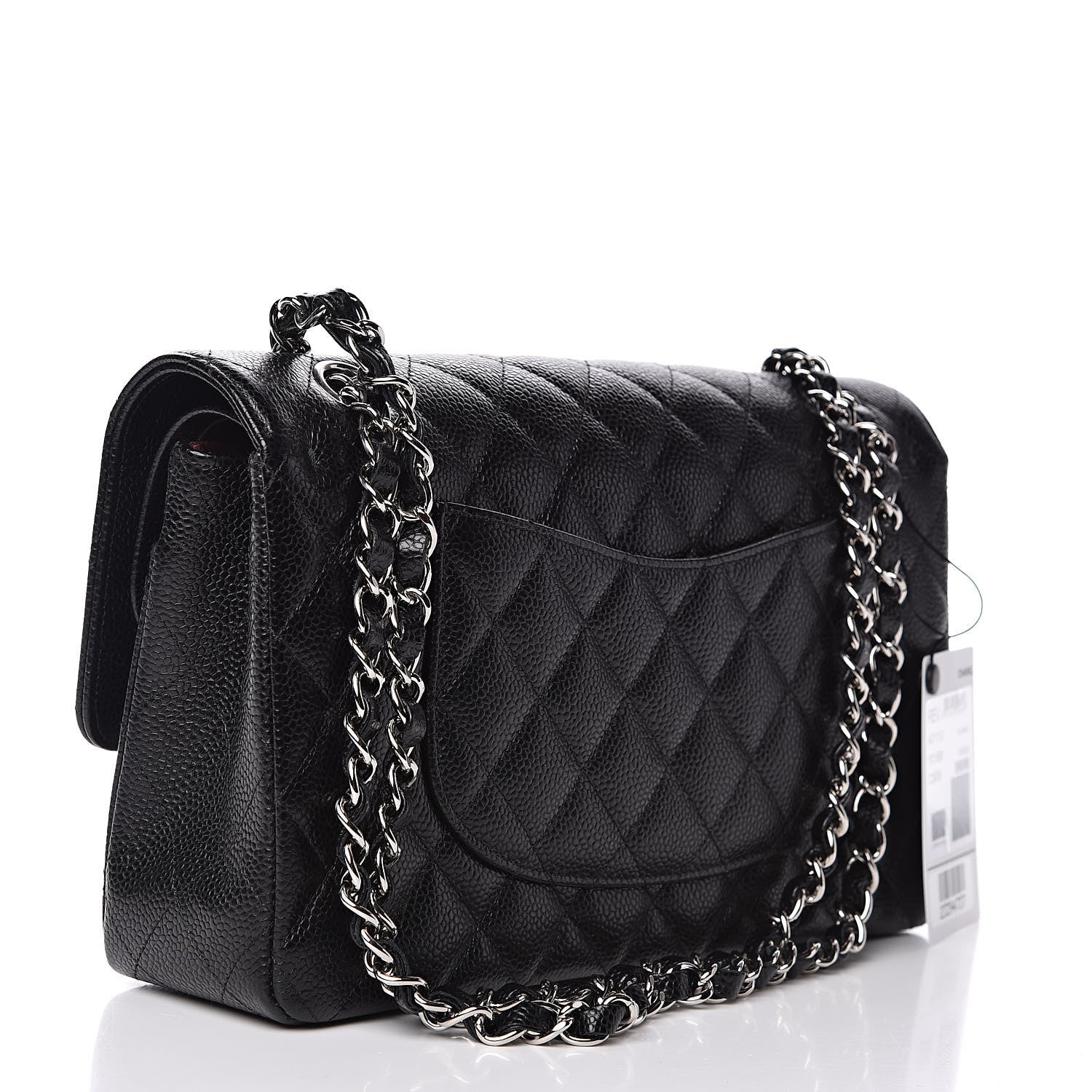Chanel Caviar Quilted Medium Double Flap Black 3 of 11