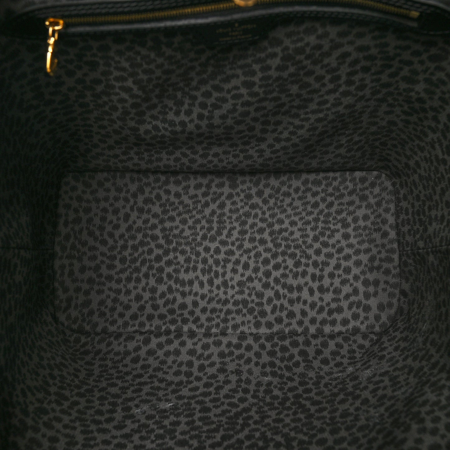 Monogram Giant Wild at Heart Neverfull MM Black