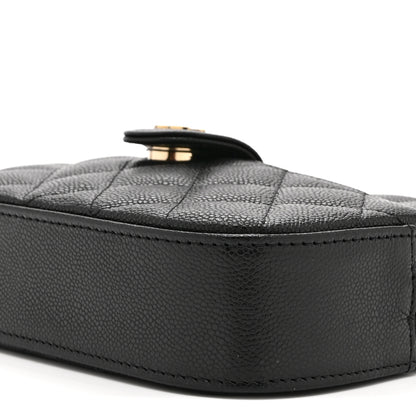 Chanel Caviar Quilted Chain Camera Bag Black 10 of 11