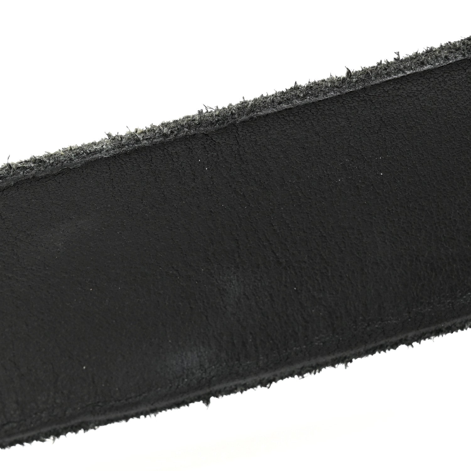 Gucci Cuoio Toscano Nickel Double G 30mm Belt 75 30 Black 7 of 9