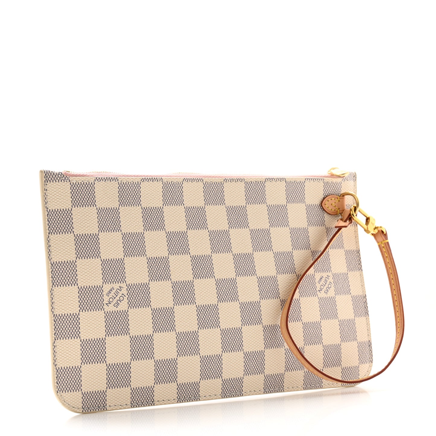 Damier Azur Neverfull MM GM Pochette Rose Ballerine