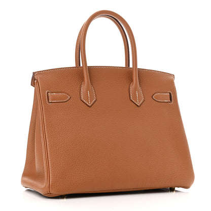 Hermes Togo Birkin 30 Gold 4 of 15