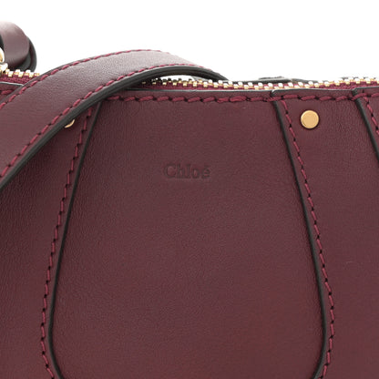 Chloe Grained Calfskin Nano Hayley Hobo Red 8 of 12