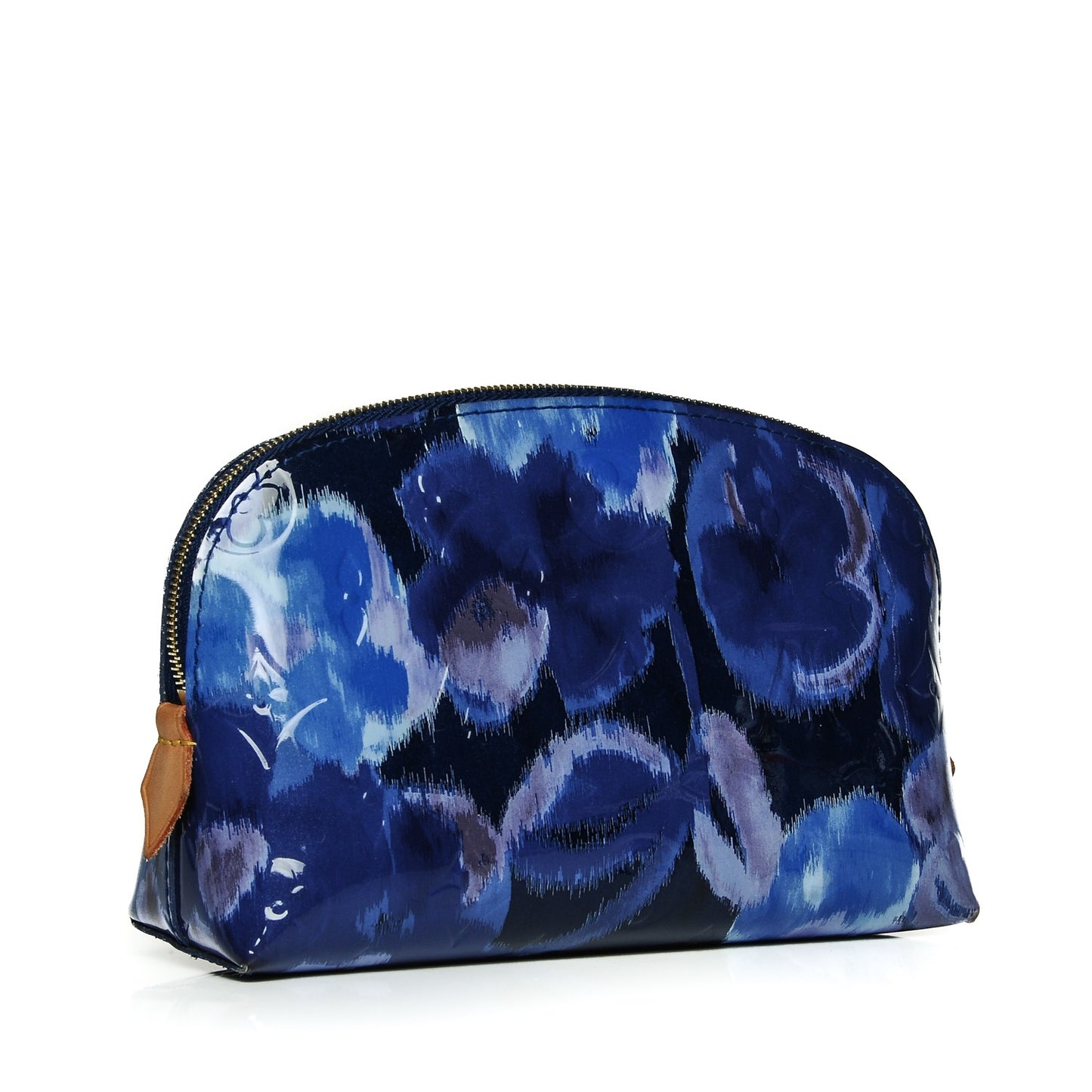 Vernis Ikat Cosmetic Pouch Grand Blue