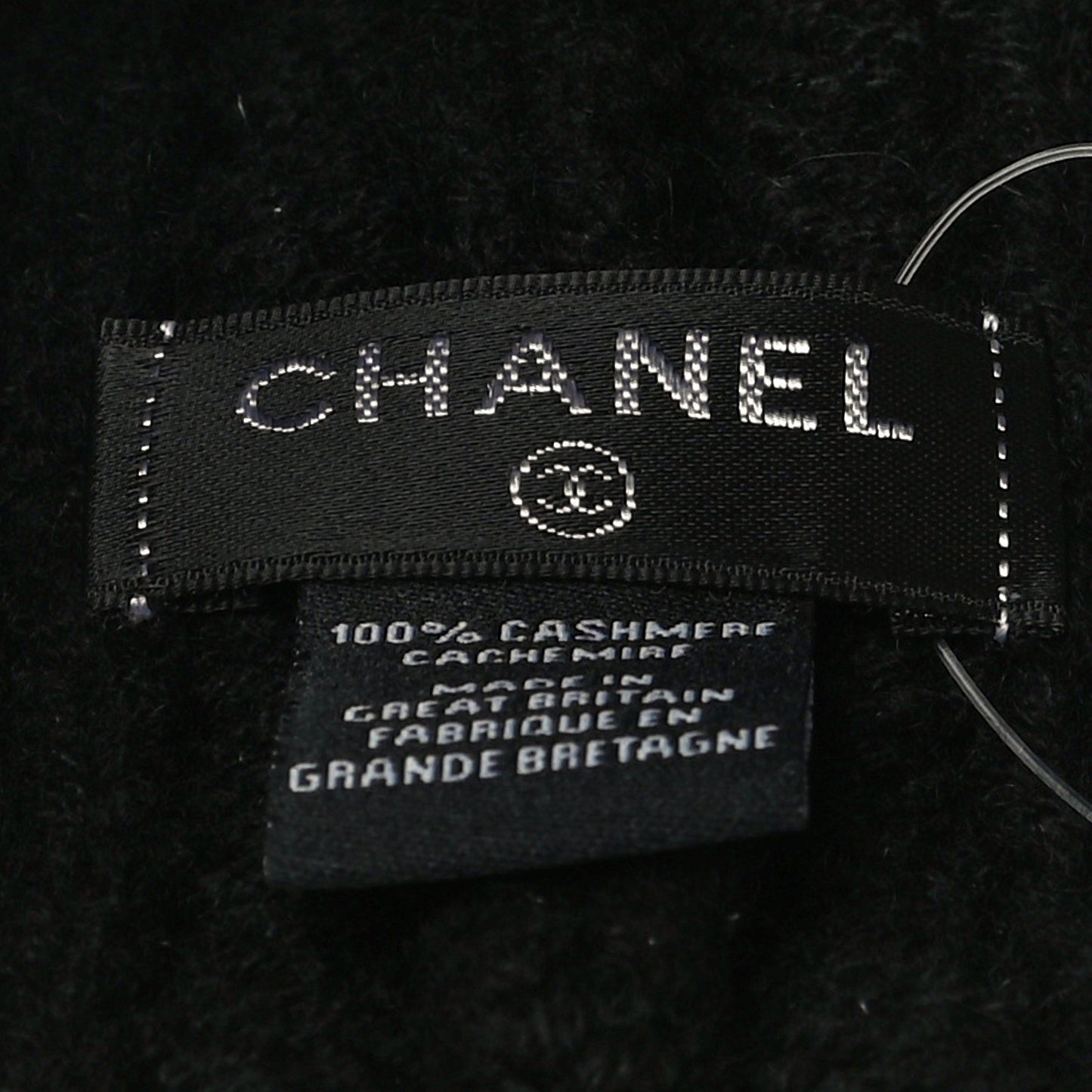 Cashmere CC Beanie Hat Black