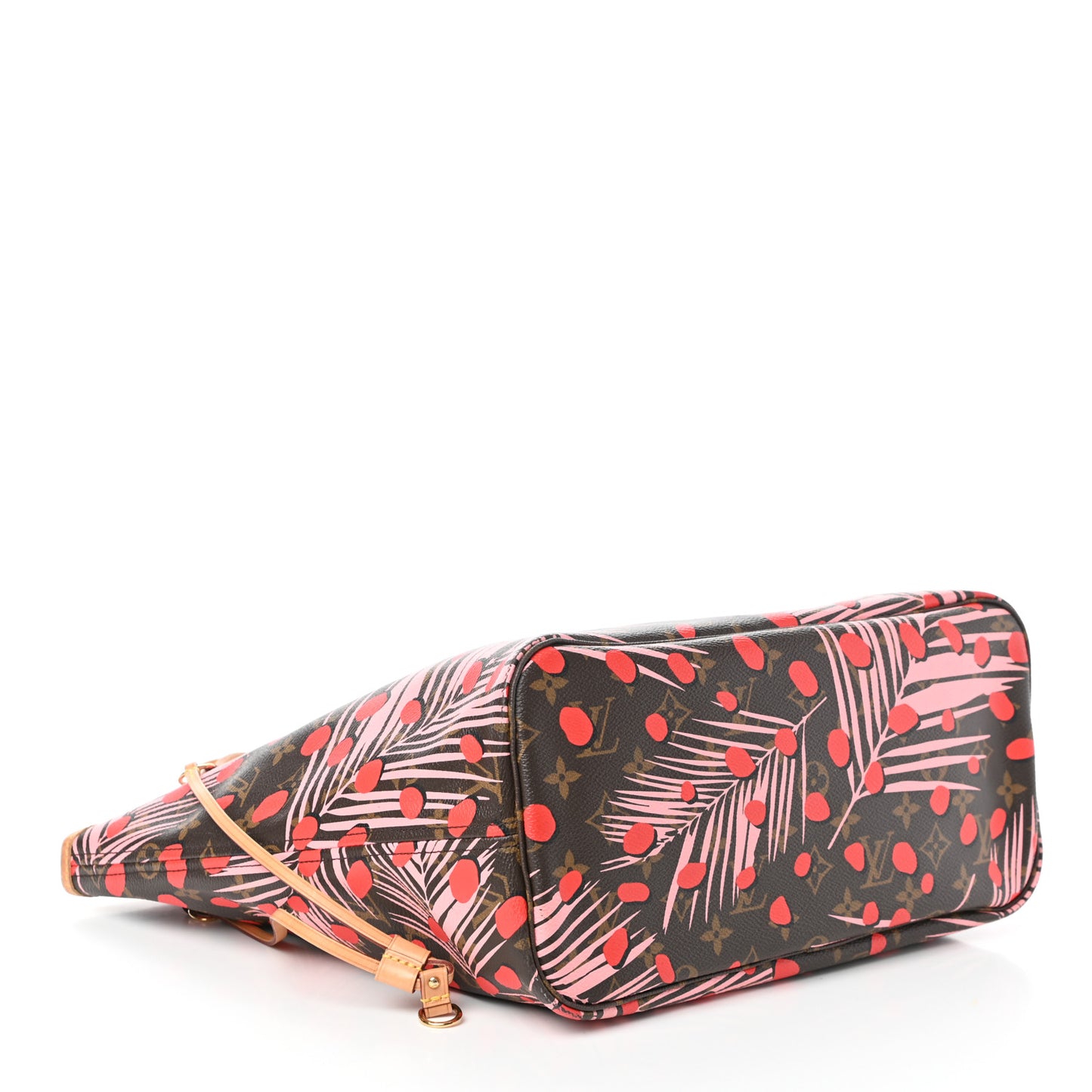 Monogram Jungle Dots Neo Neverfull MM Sugar Pink Poppy