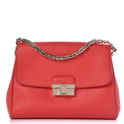Christian Dior Calfskin Small Diorling Red 1 of 9