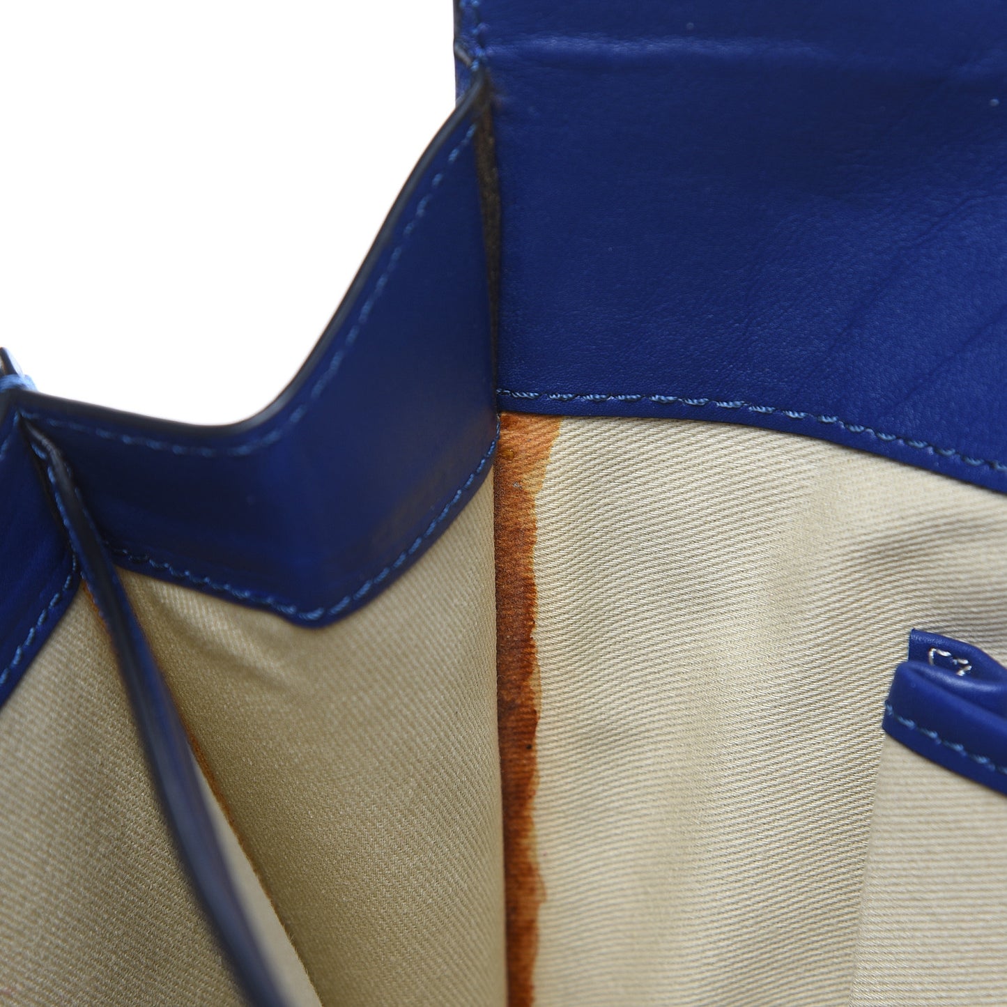 Calfskin Rockstud Frame Bag Blue