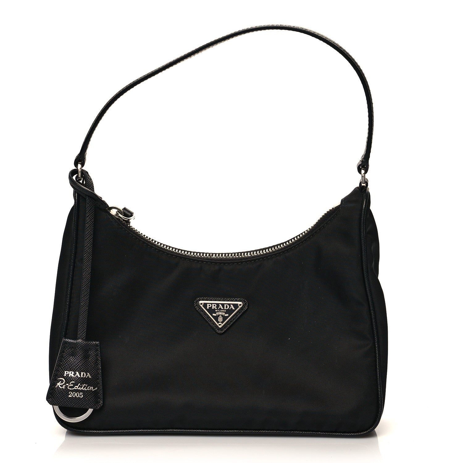 Prada Tessuto Nylon Mini Re-Edition 2000 Bag Black 1 of 10