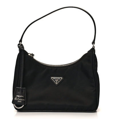 Prada Tessuto Nylon Mini Re-Edition 2000 Bag Black 1 of 10