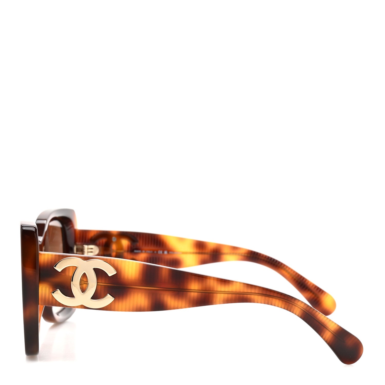 Chanel Square Polarized CC Sunglasses 5494 Tortoise Brown 3 of 8