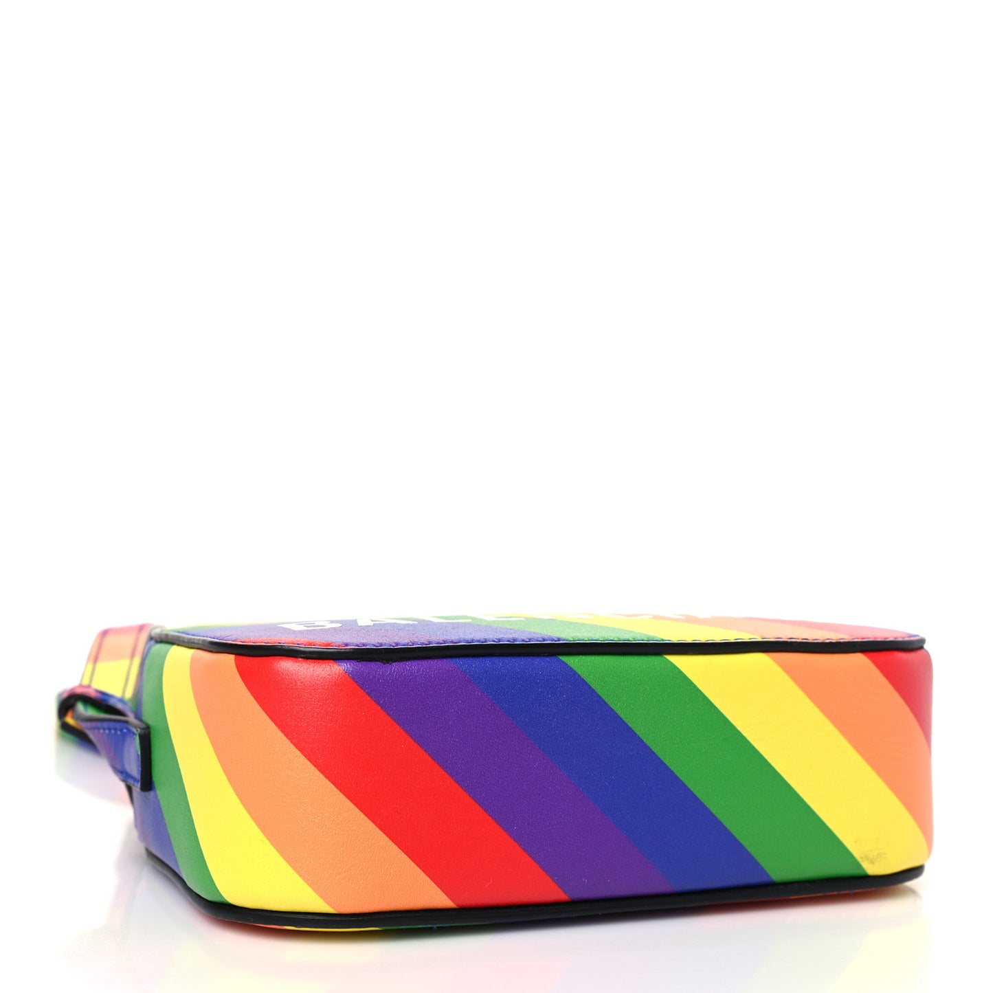 Smooth Calfskin Rainbow Logo XS Ville Camera Bag Multicolor