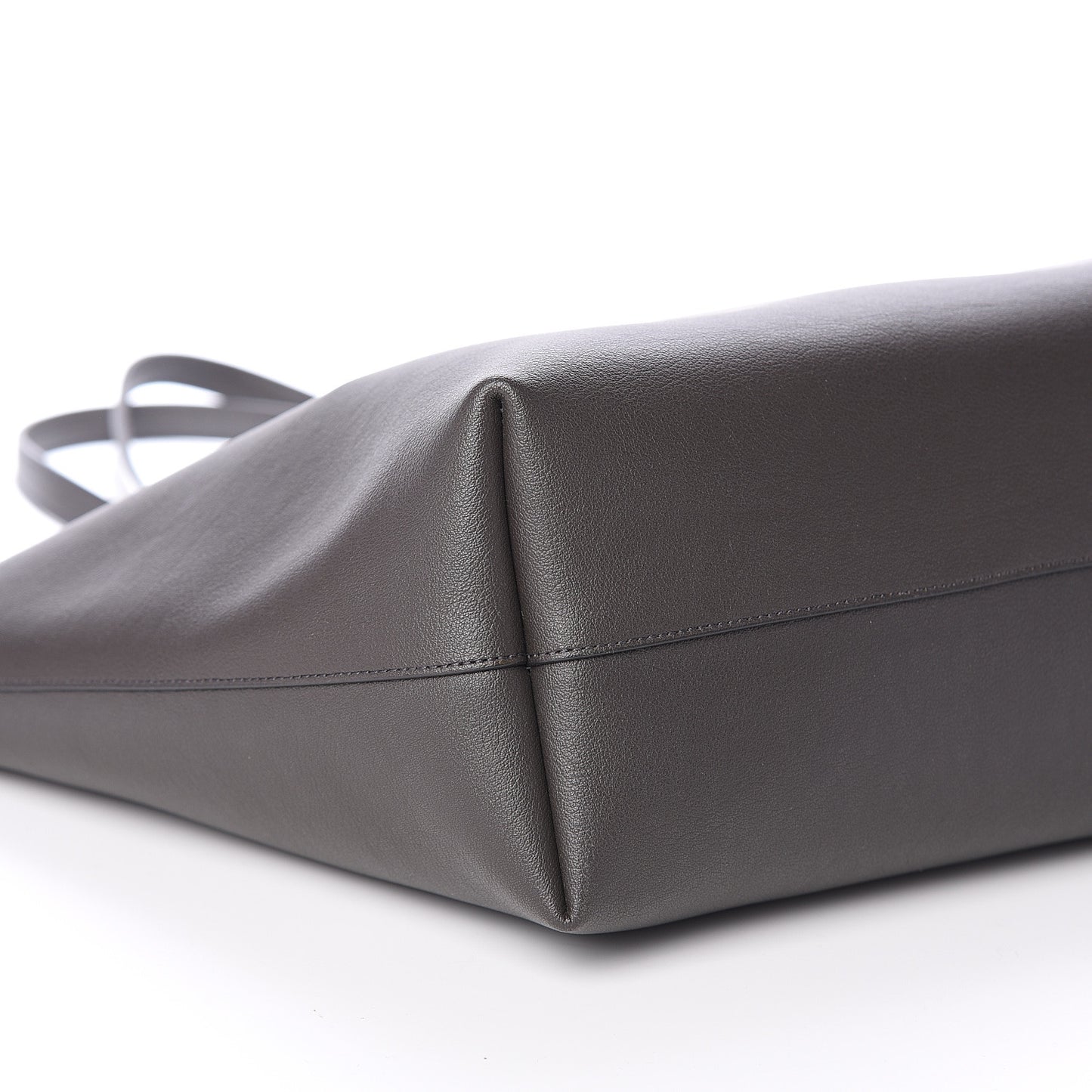 Calfskin Large Shopping Tote Dark Grey