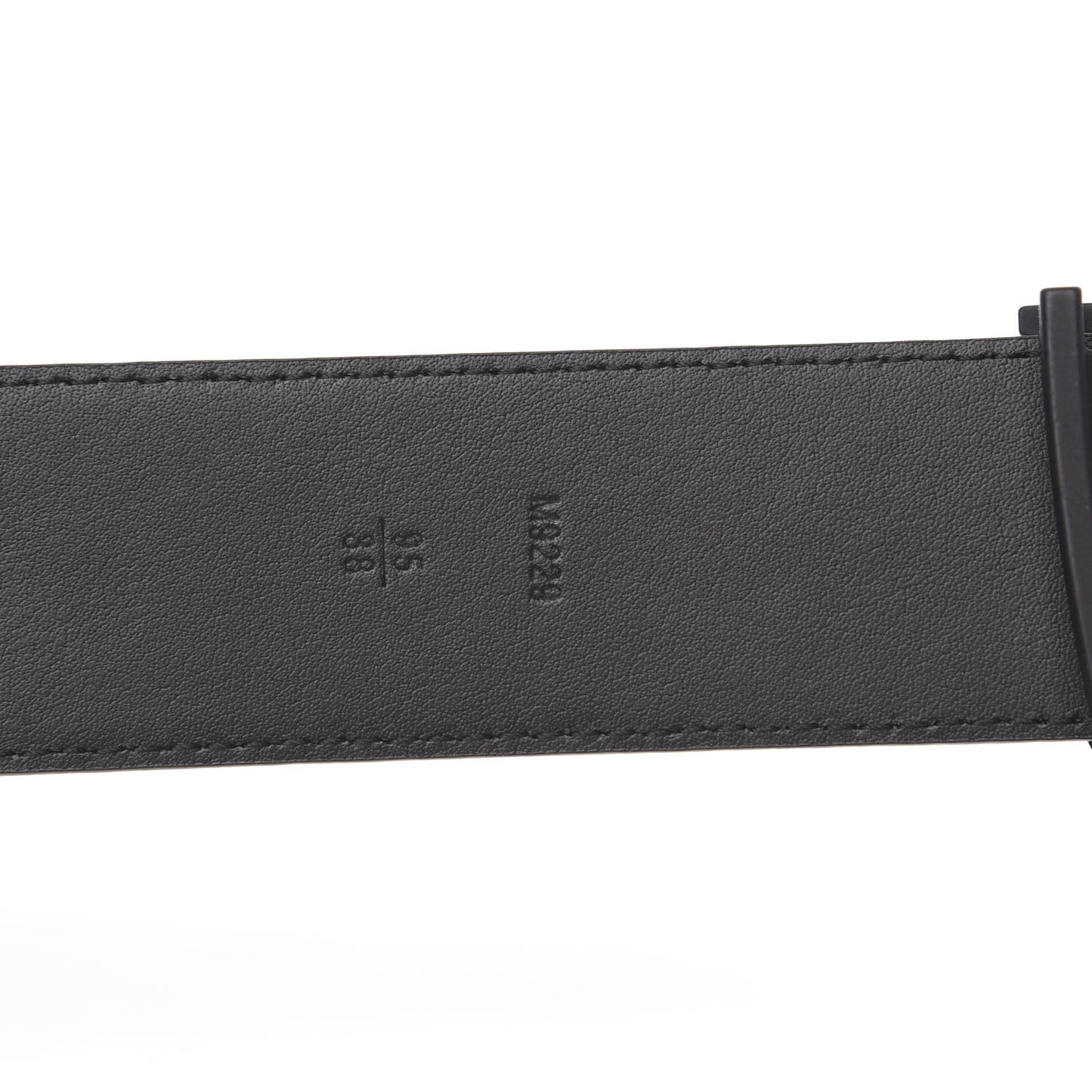 Epi 40mm LV Initiales Belt 95 38 Black