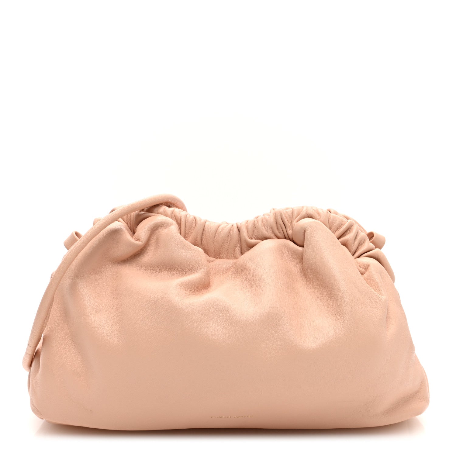 Mansur Gavriel Lambskin Cloud Mini Clutch Dahlia 1 of 9