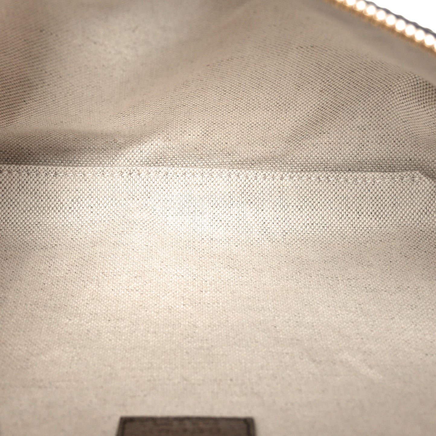 Monogram Jumbo GG Textured Dollar Calfskin Web Belt Bag Camel Ebony New Acero