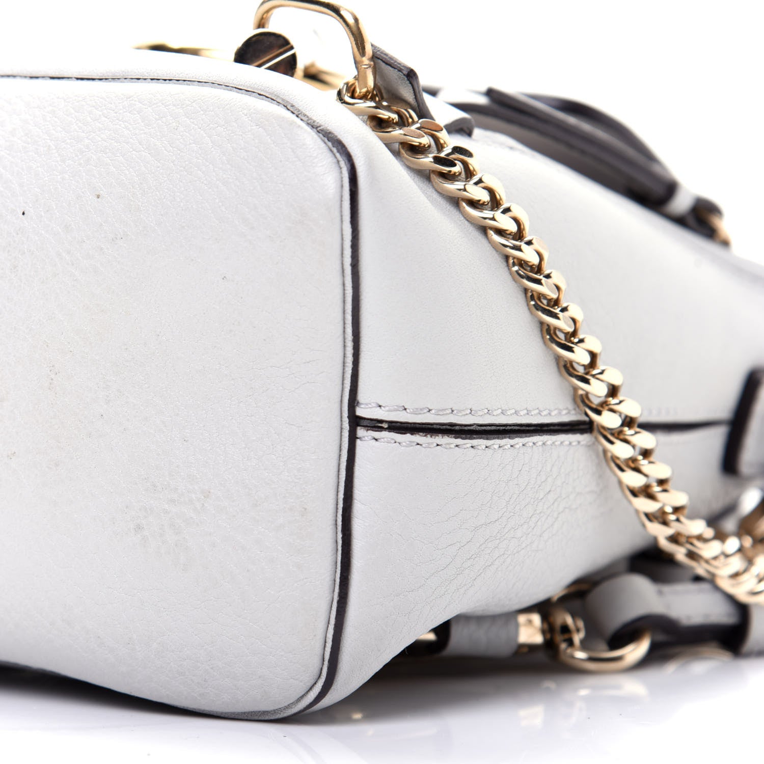 Chloe Suede Calfskin Mini Faye Backpack Airy Grey 7 of 20