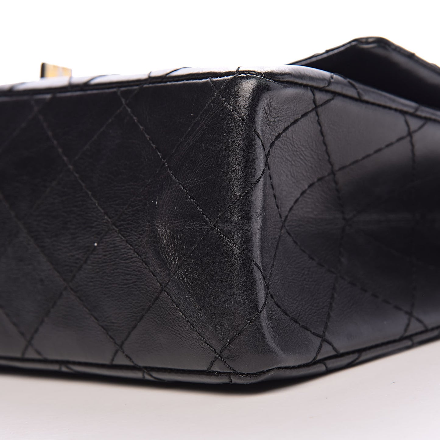 Aged Calfskin Quilted 2.55 Reissue 226 Flap Black