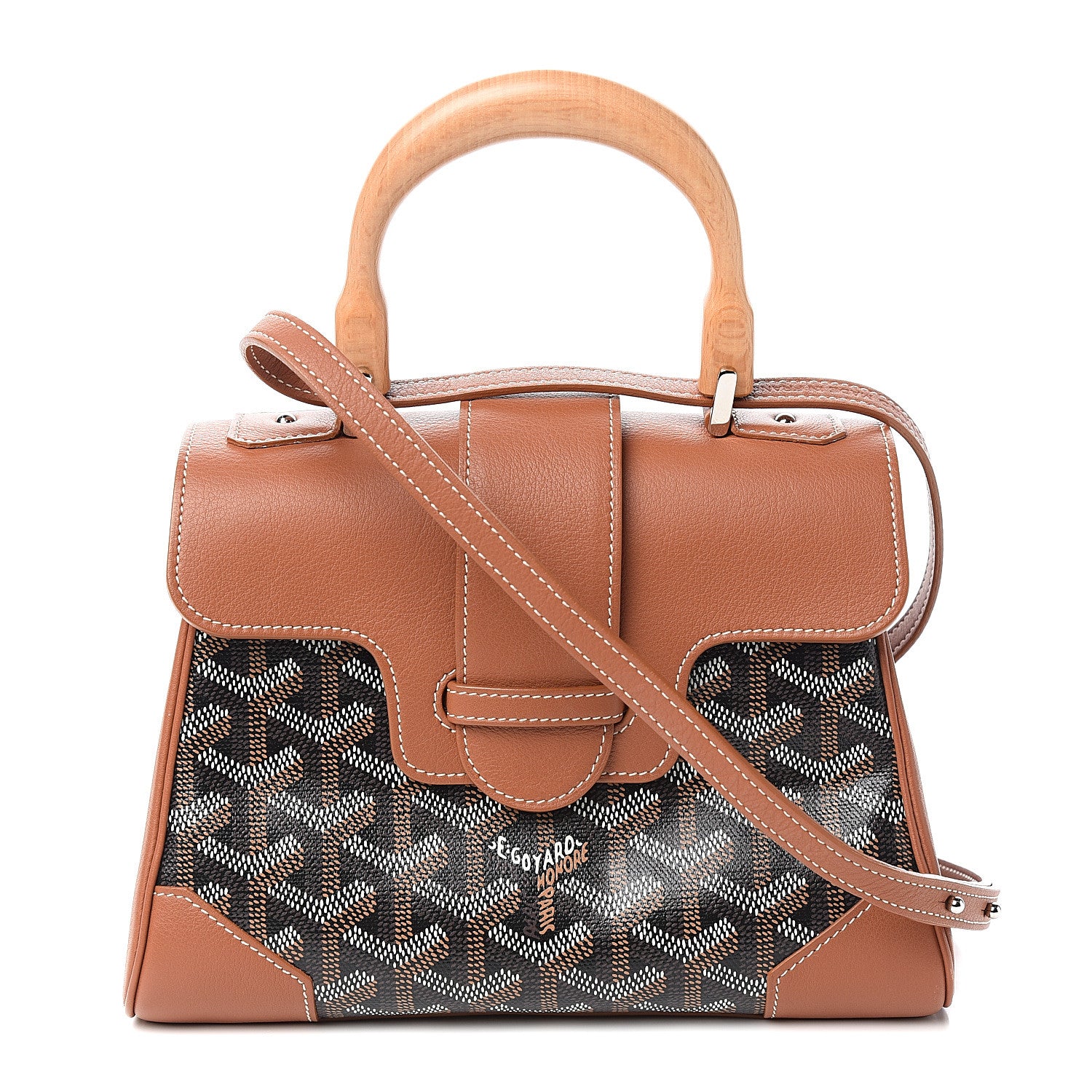 Goyard Goyardine Mini Saigon Black Gold 1 of 8