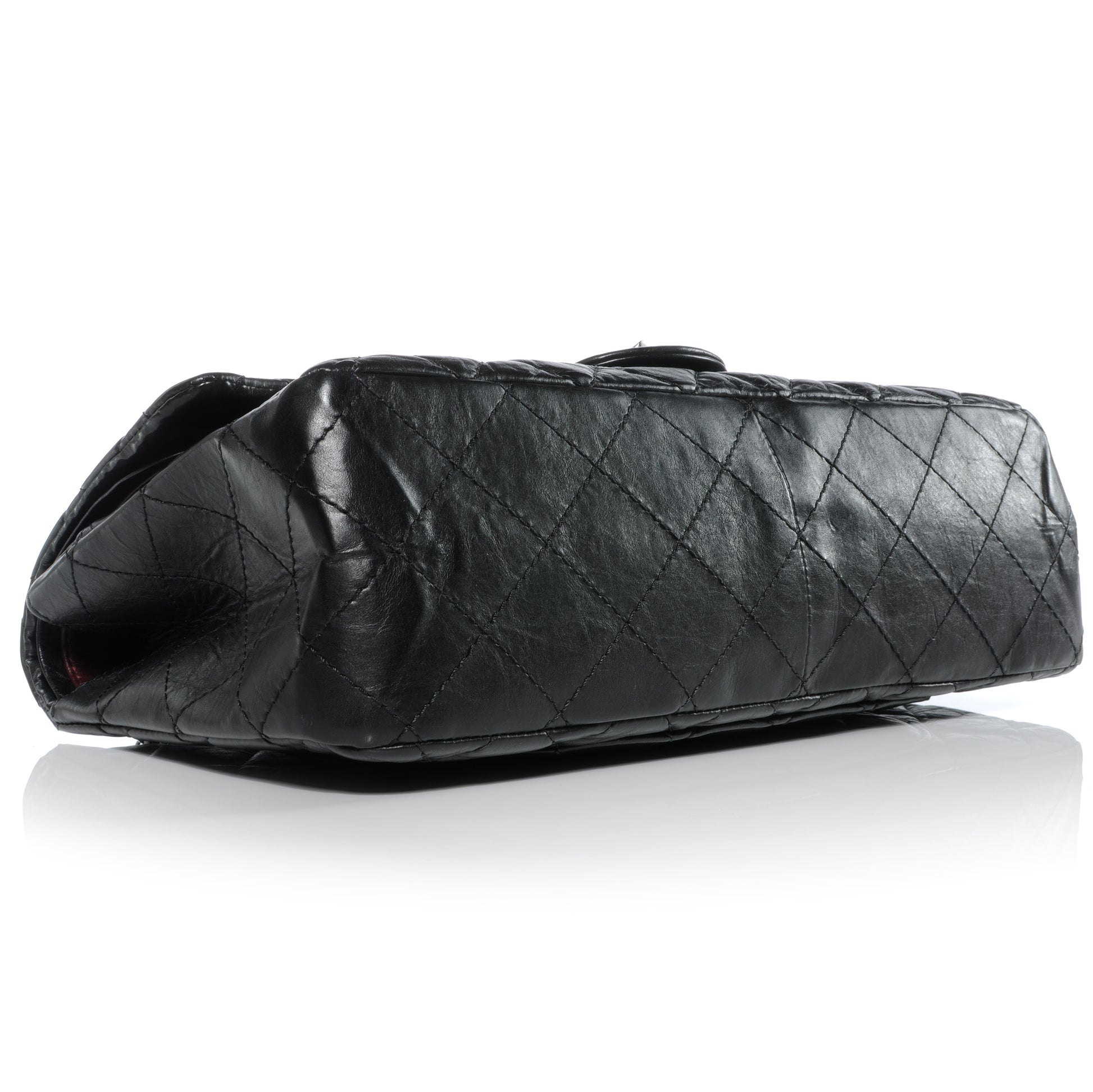 Chanel Aged Calfskin Quilted 2.55 Reissue 227 Flap Black 4 of 8