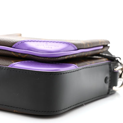 Louis Vuitton Monogram Macassar Trio Messenger Purple 11 of 11