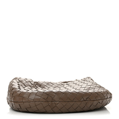 Bottega Veneta Nappa Intrecciato Teen Jodie Hobo Dark Taupe 4 of 10