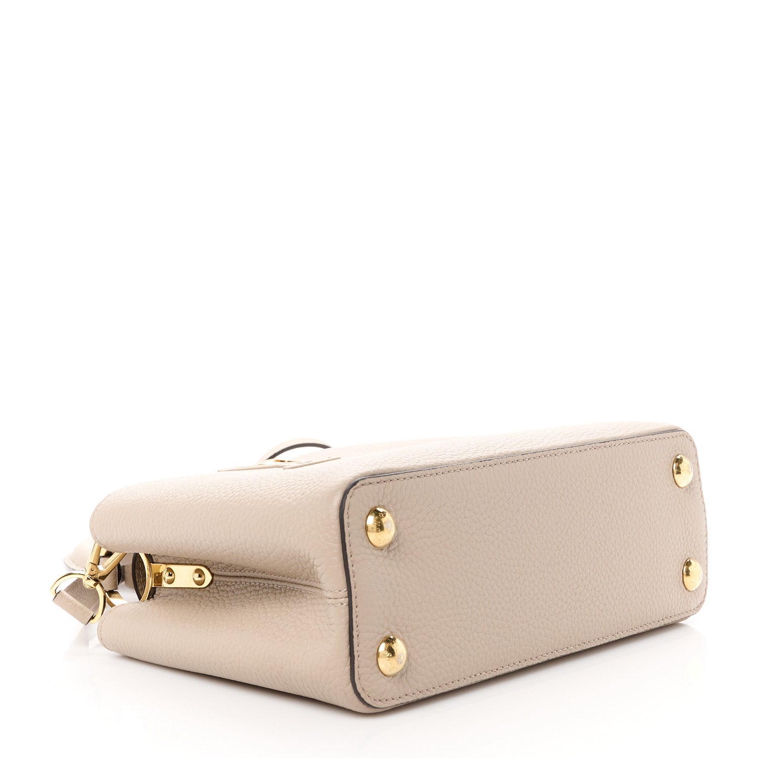 Louis Vuitton Taurillon Capucines BB Galet 4 of 13