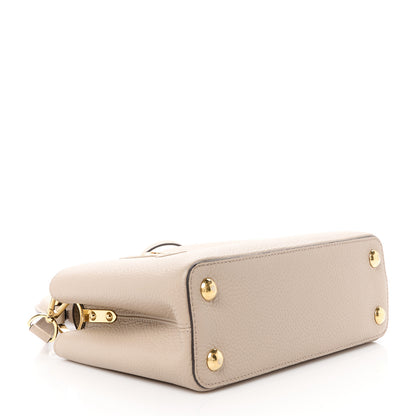 Louis Vuitton Taurillon Capucines BB Galet 4 of 13
