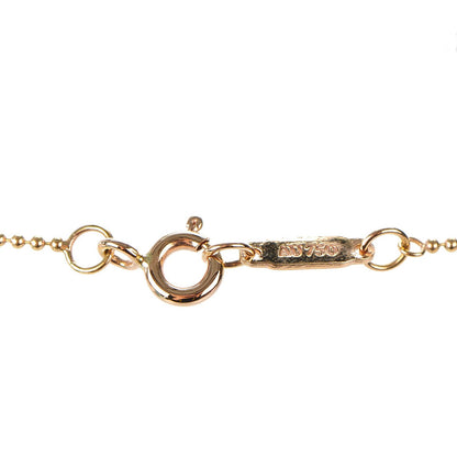 Tiffany 18K Rose Gold Diamond Clover Key Pendant Necklace 7 of 7
