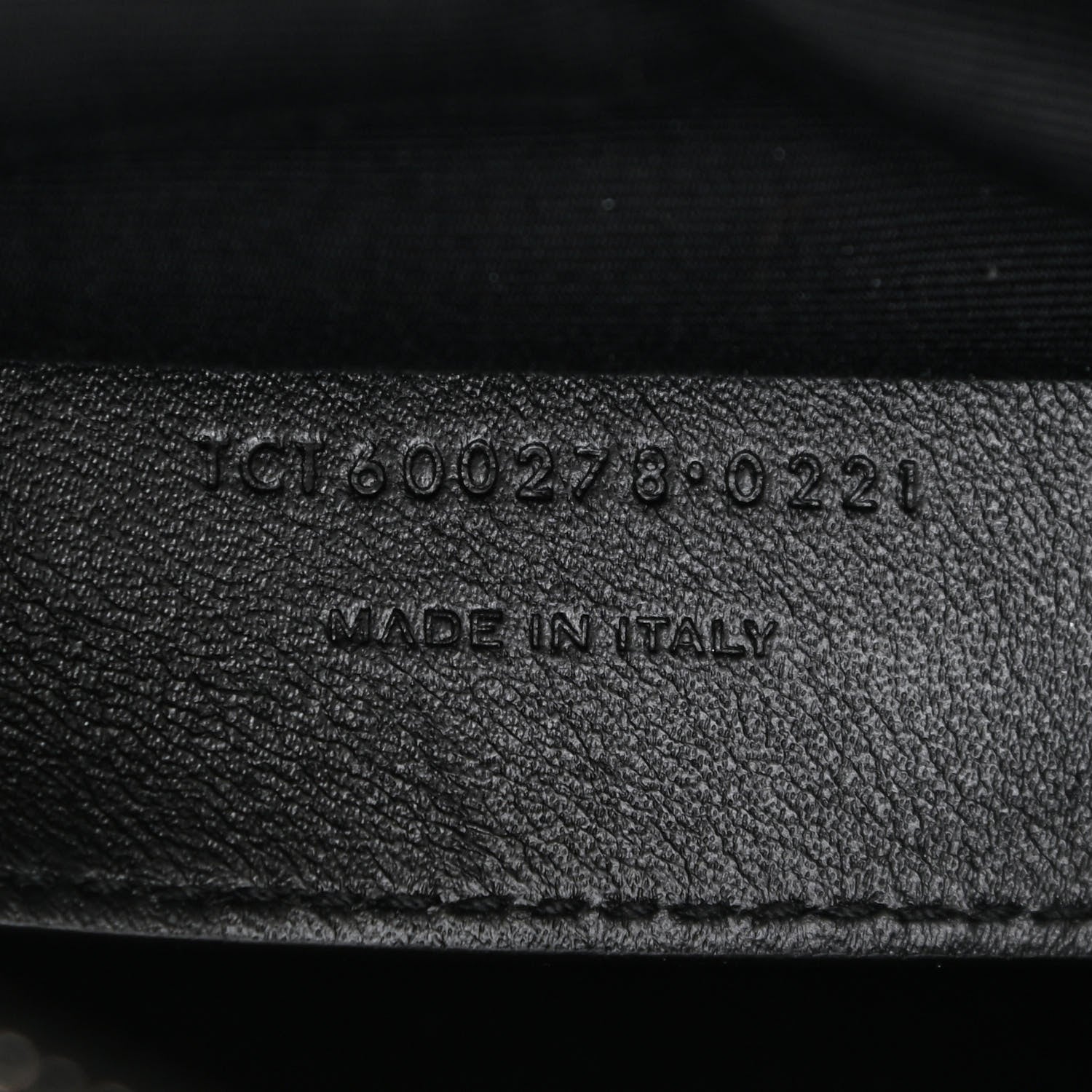 Saint Laurent Sheepskin Matelasse Chevron Monogram Large College Satchel Black 7 of 9