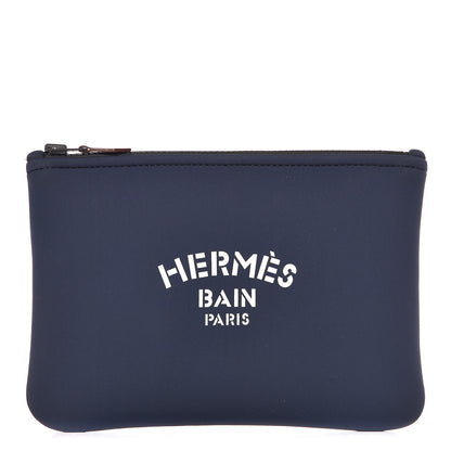 Hermes Neoprene Neobain Small Case Bleu 1 of 8
