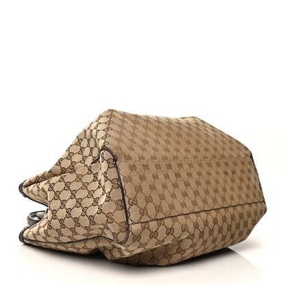 Gucci Monogram Large Sukey Tote Dark Brown 4 of 7