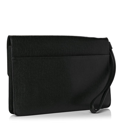 Louis Vuitton Taiga Selenga Pochette Epicea 2 of 17