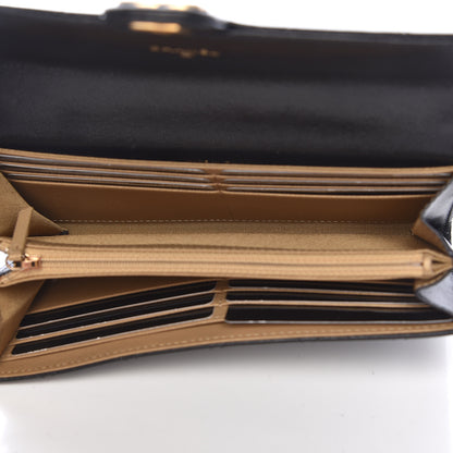 Chanel Goatskin Stitched Pearl Clutch With Chain Black 5 of 13
