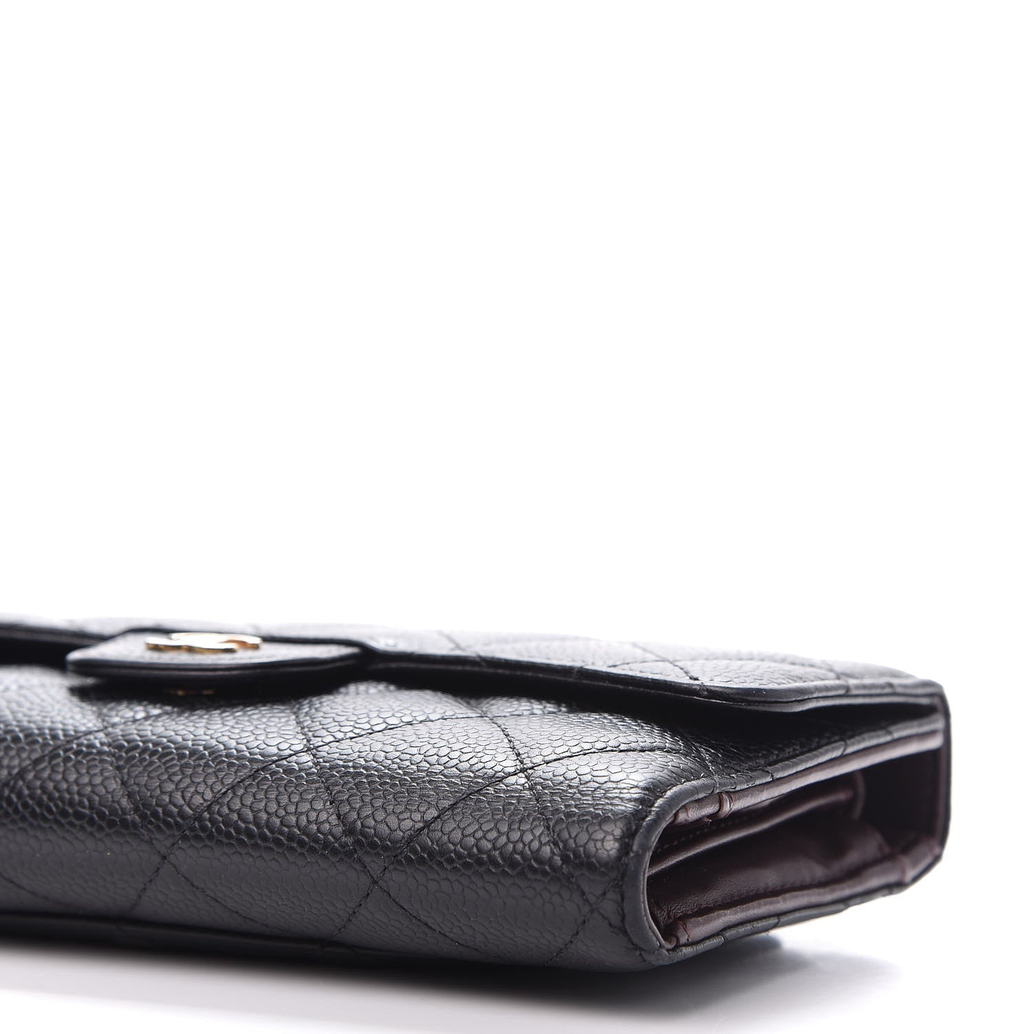 Chanel Caviar Quilted Large Flap Wallet Black 7 of 13