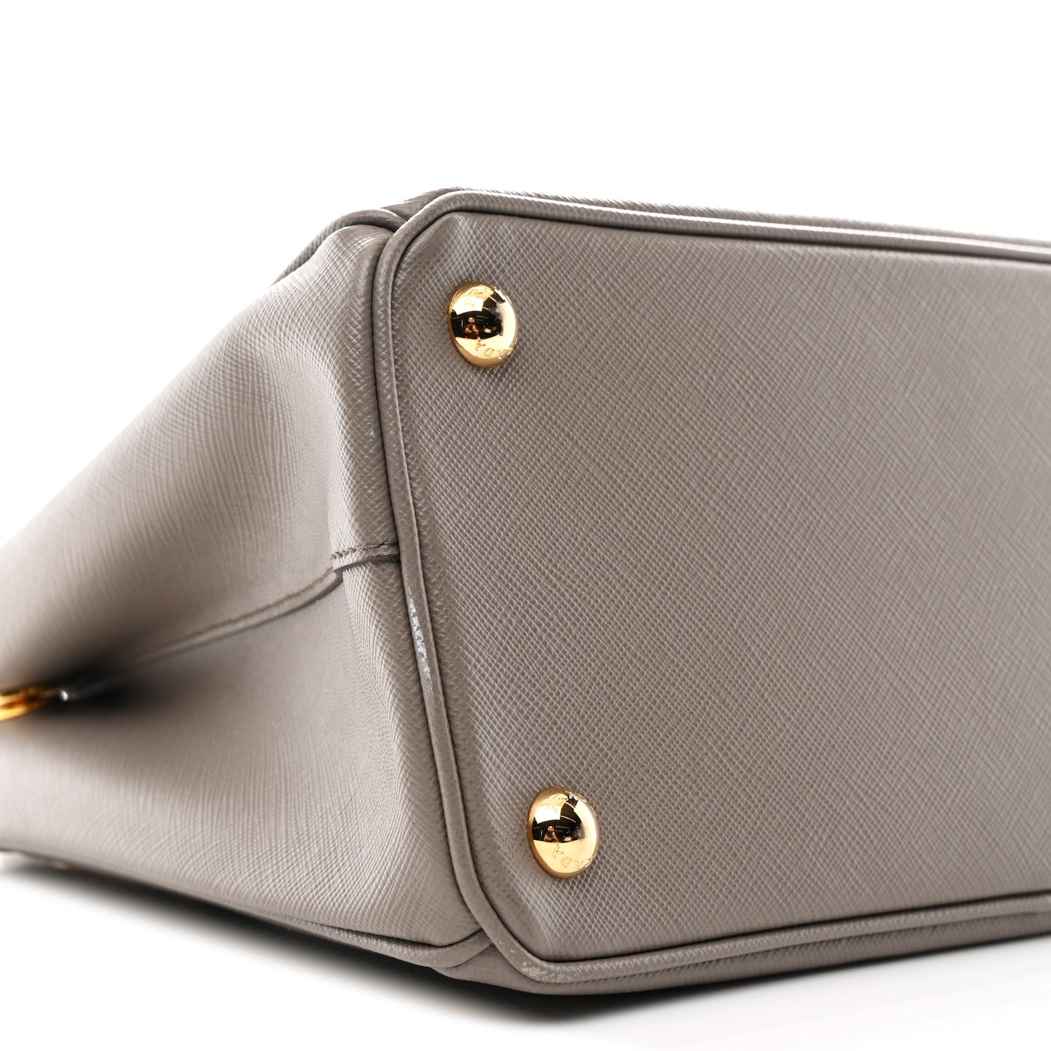 Prada Saffiano Small Galleria Double Zip Tote Argilla 9 of 12