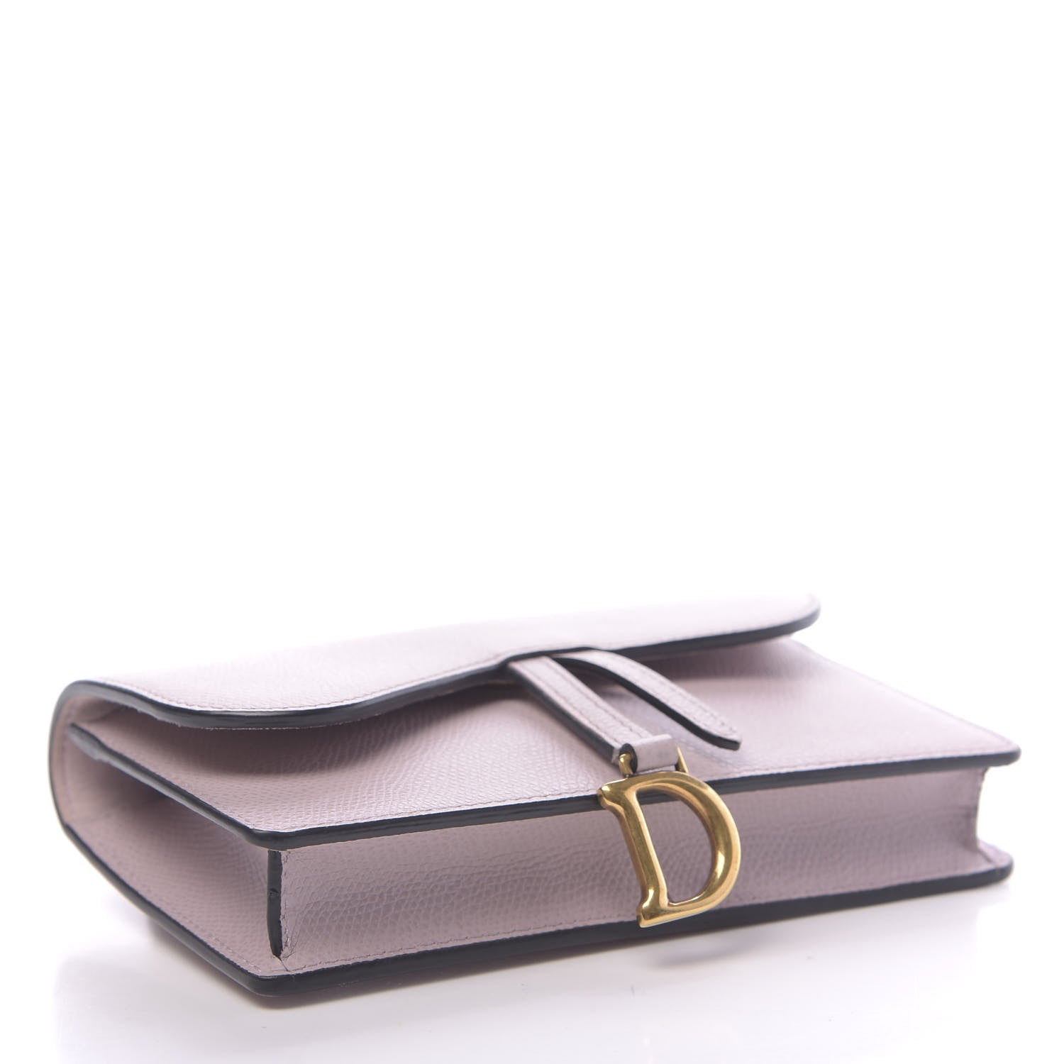 Christian Dior Grained Calfskin Saddle Belt Bag Light Purple 4 of 13