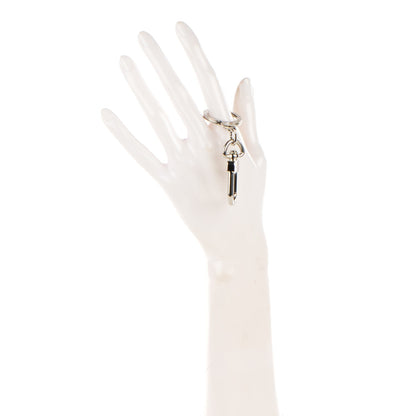Louis Vuitton Pochette Extender Key Ring Silver 2 of 4