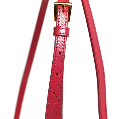 Prada Saffiano Vernice Mini Promenade Double Zip Tote 13 of 13