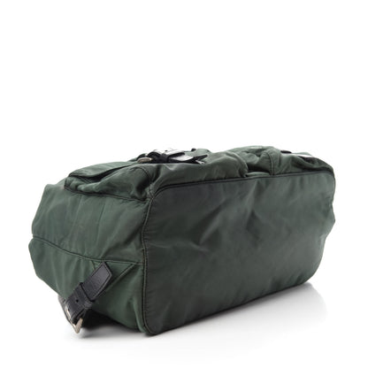 Prada Nylon Vela Large Backpack Green 4 of 15